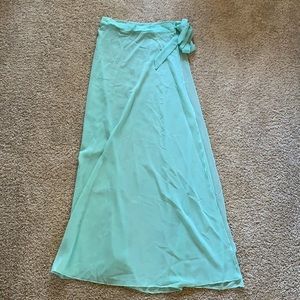 Sheer Maxi Skirt Cover-Up